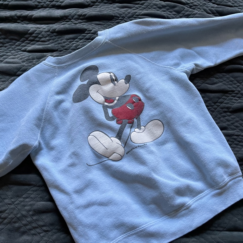 Disney Blue Mickey Mouse Sweater
